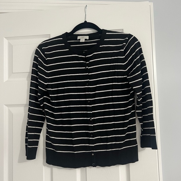 Loft Striped cardigan - Picture 1 of 3